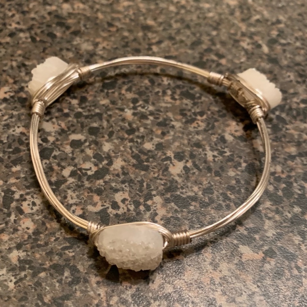 Silver Wire Bangle